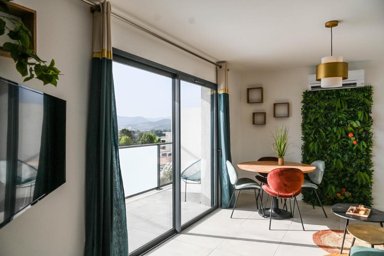 Porticcio Vacations - Terrasse, Piscine, Jacuzzi, Clim - By Tgb Apartamento Exterior foto